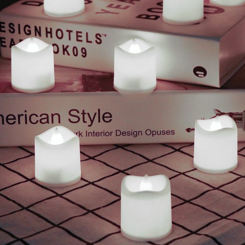 COMPRALOENCASA COM - Vela luz led pequeña x6 decorativa ak3008