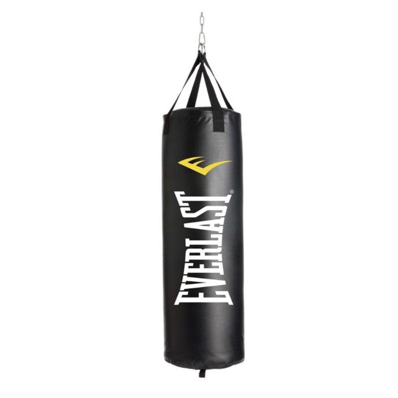 EVERLAST - TULA SACO DE 40 LIBRAS PARA BOXEO NEGRO-BLANCO