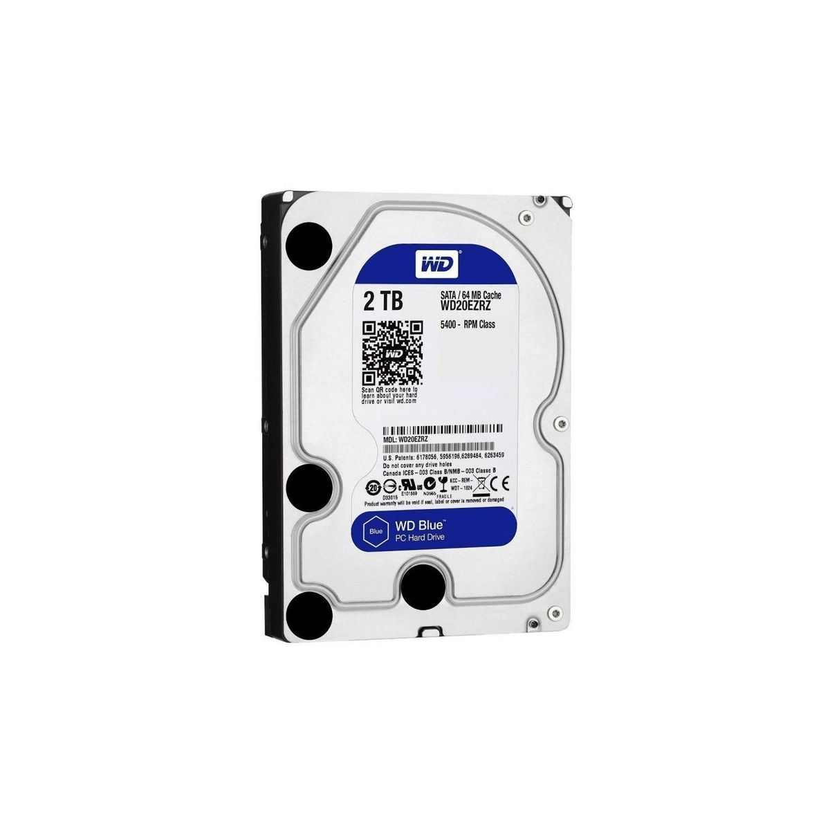 ZER - DISCO DURO DE 2 TERAS WESTER DIGITAL, SEAGATE, HITACHI.