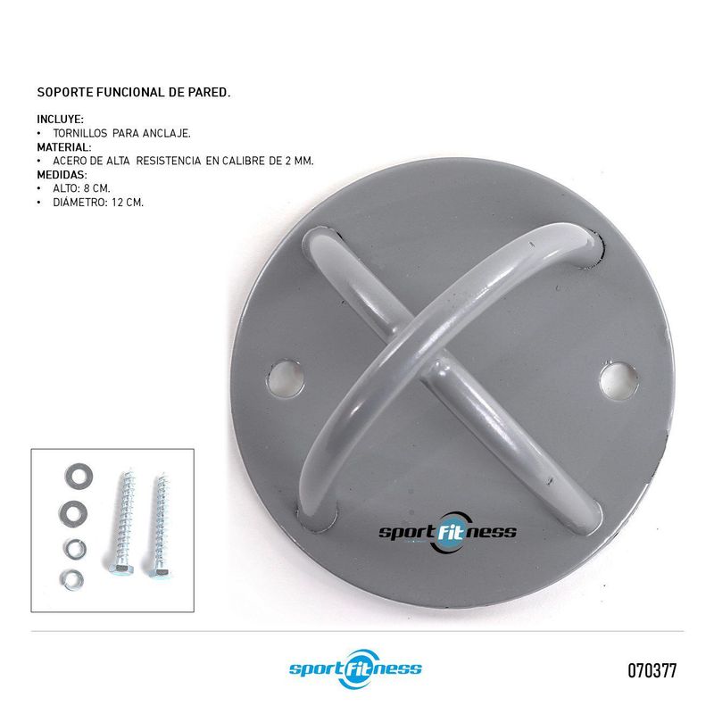 SPORTFITNESS - BASE SOPORTE FUNCIONAL DE TECHO SPORTFITNESS BOXEO Y TRX