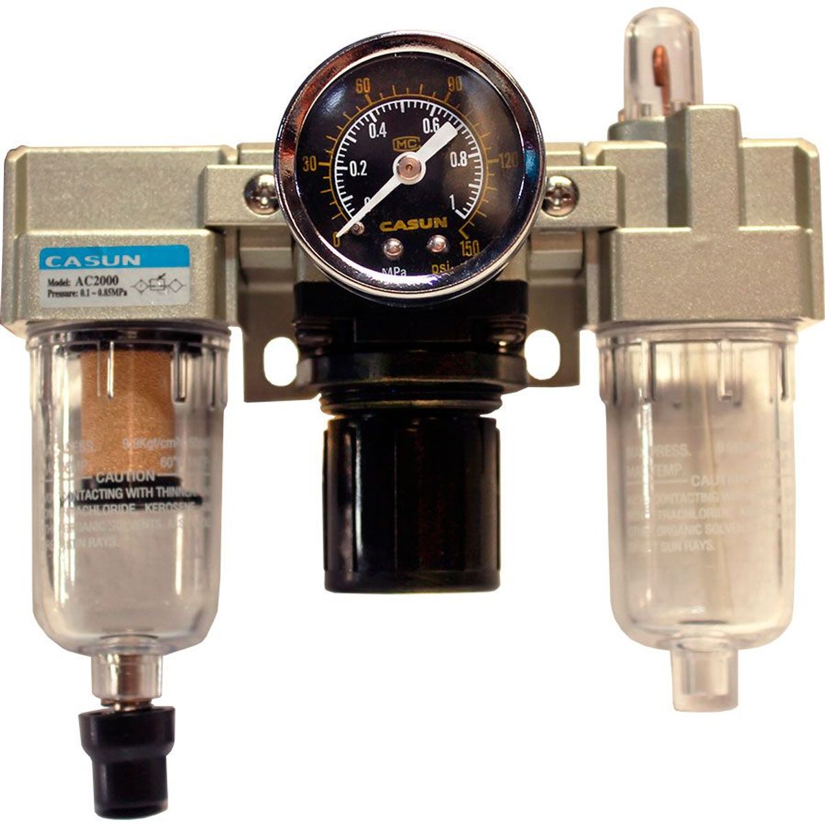 POWER - Unidad De Mantenimiento De ¼» De Aire Mini 135PSI