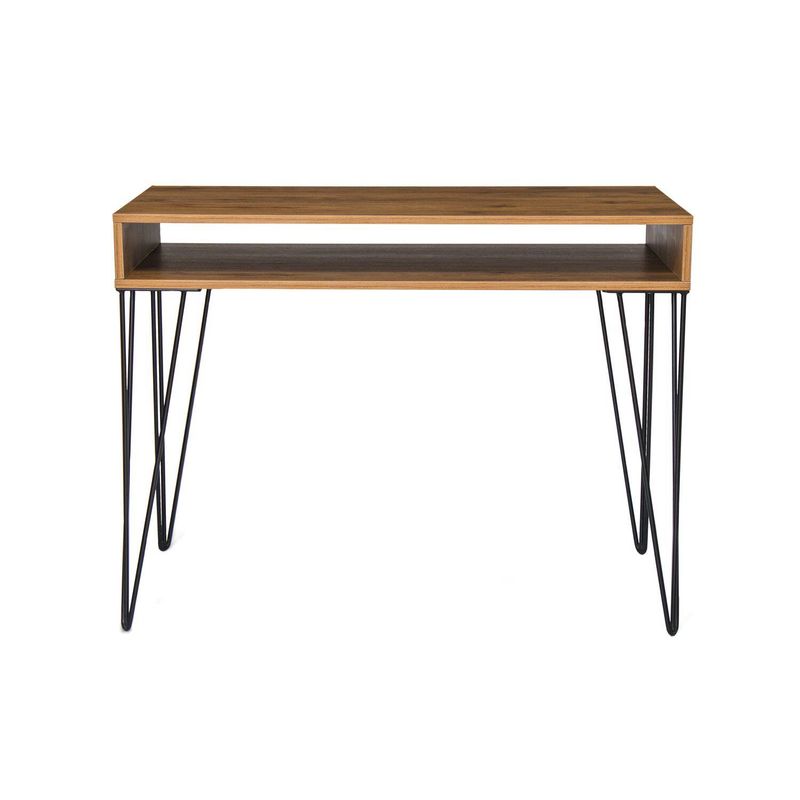 FERRUM - ESCRITORIO EN HIERRO Y MADERA MARK