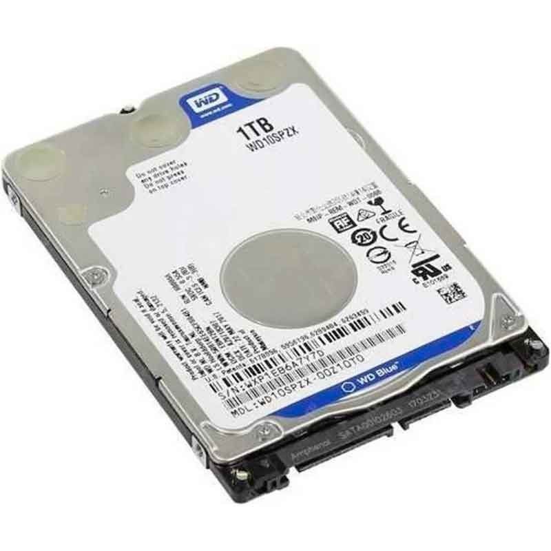 ZER - DISCO DE PORTATIL DE 1 TERA 1000GB HGST, SEAGATE, WESTER PULL.