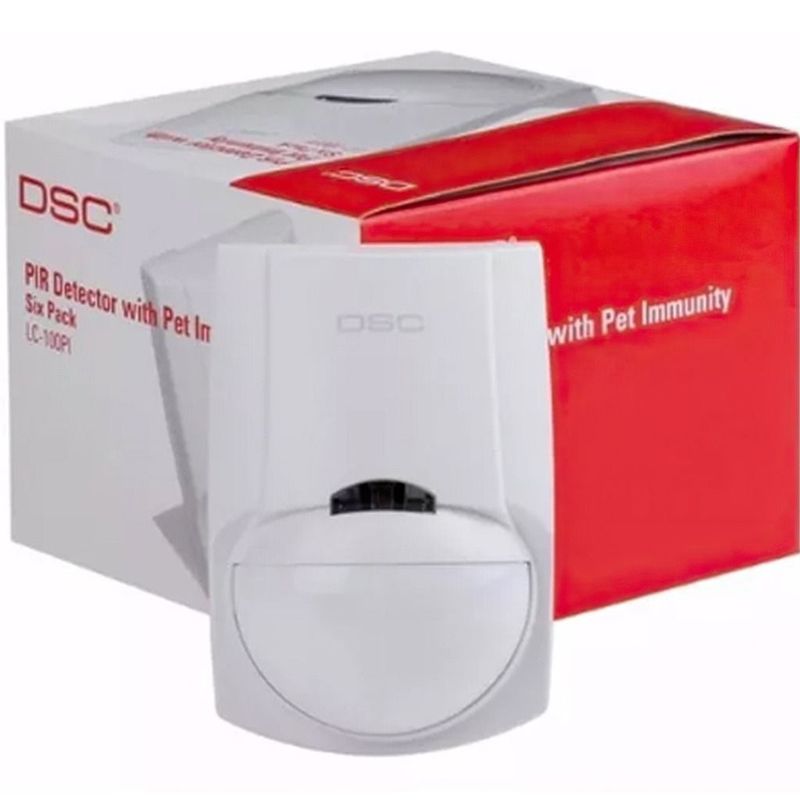 DSC - DSC DETECTOR DIGITAL  LC-100-PI PASIVO INFRARROJO PIR CON INMUNIDAD A MASCOTA