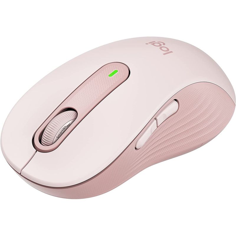 LOGITECH - Mouse Inalámbrico Bluetooth Logitech M650 M Derecho rosa 910-006251