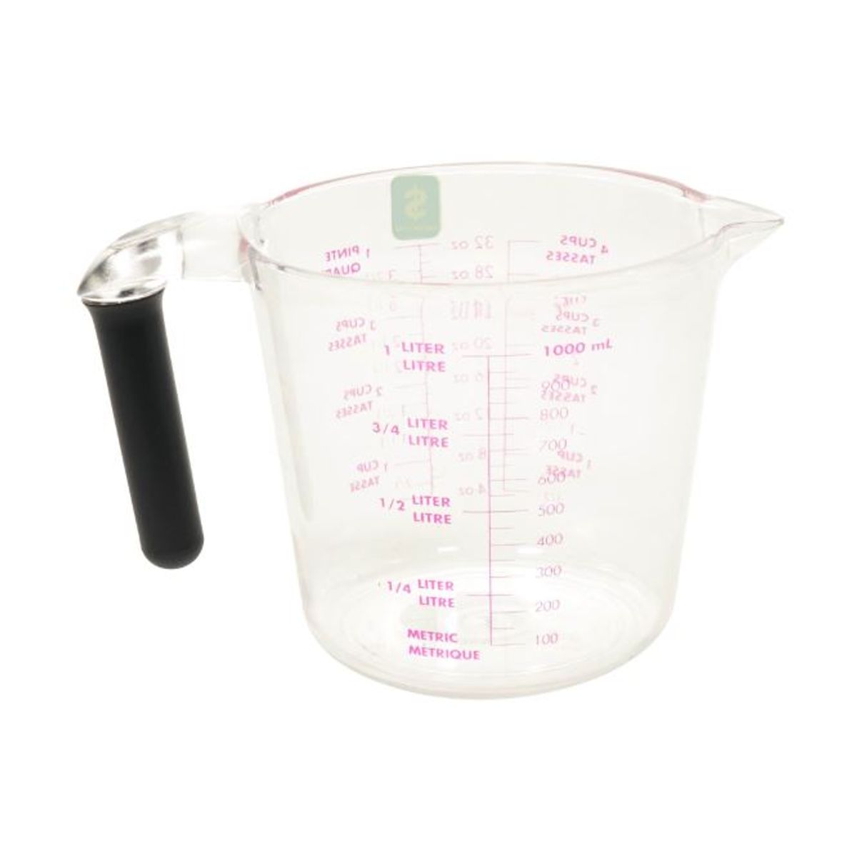 AMERICAN GENERICS - Taza Jarra Medidora Plastica Cocina Pasteleria Reposteria 1a