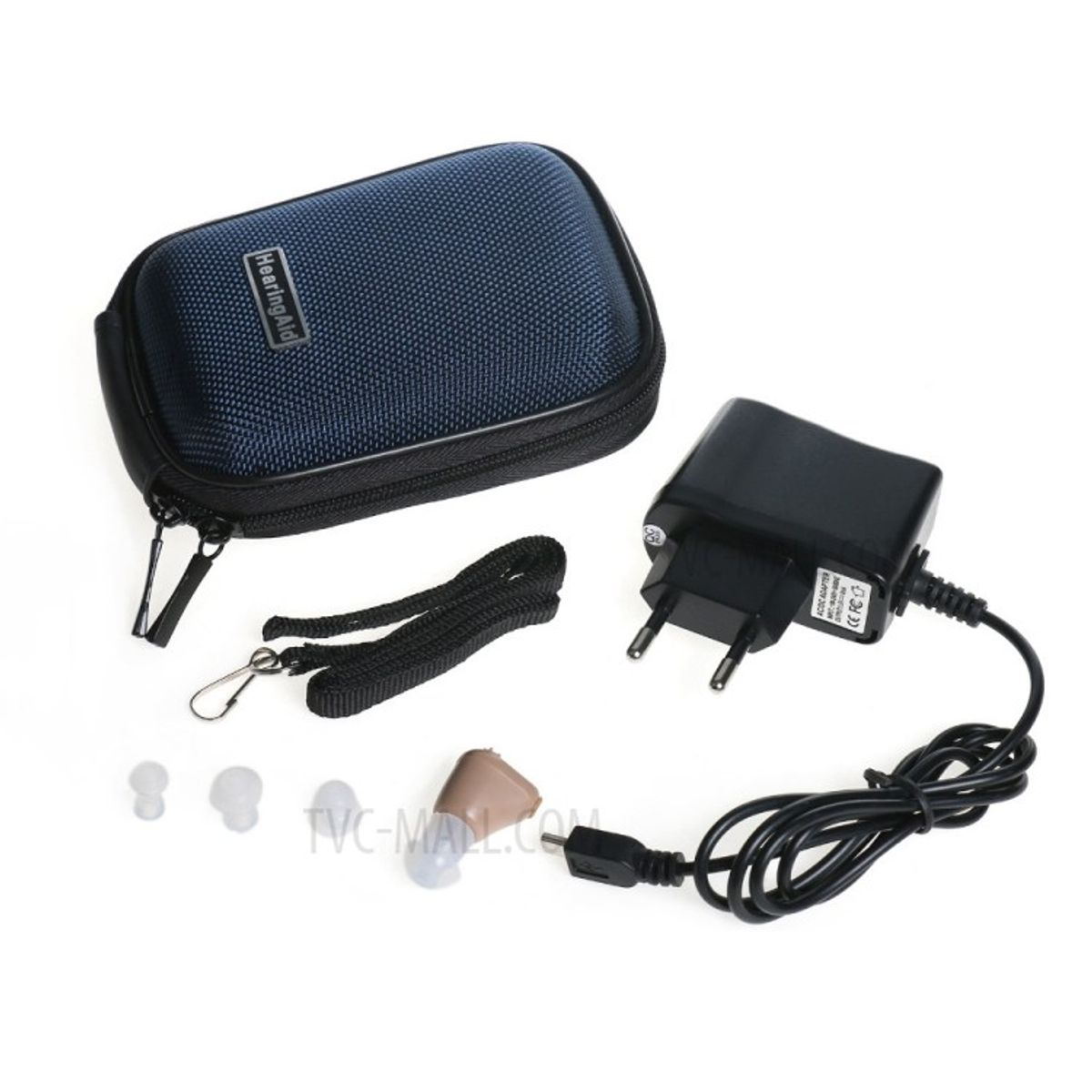 GENERICO - Mini Audifono Recargable Sordo Sordera Hipoacusia Axon Pase