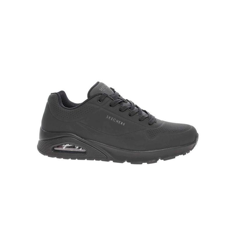 SKECHERS - Tenis Hombre Skechers Uno Stand On Air - Negro.-_.