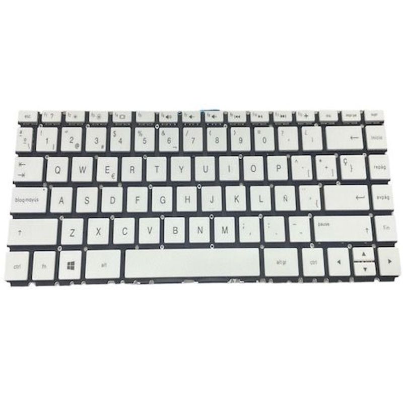 GENERICO - Teclado Hp 14-bs 14-bs006la 14-bs007la 14-bs008la Blanco