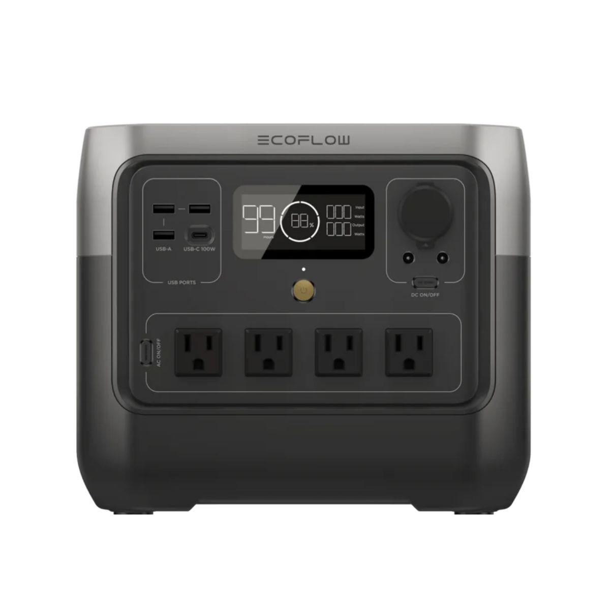 ECOFLOW - Estación de Energia Portatil Ecoflow RIVER 2 PRO 800W Potencia 768Wh Capacidad