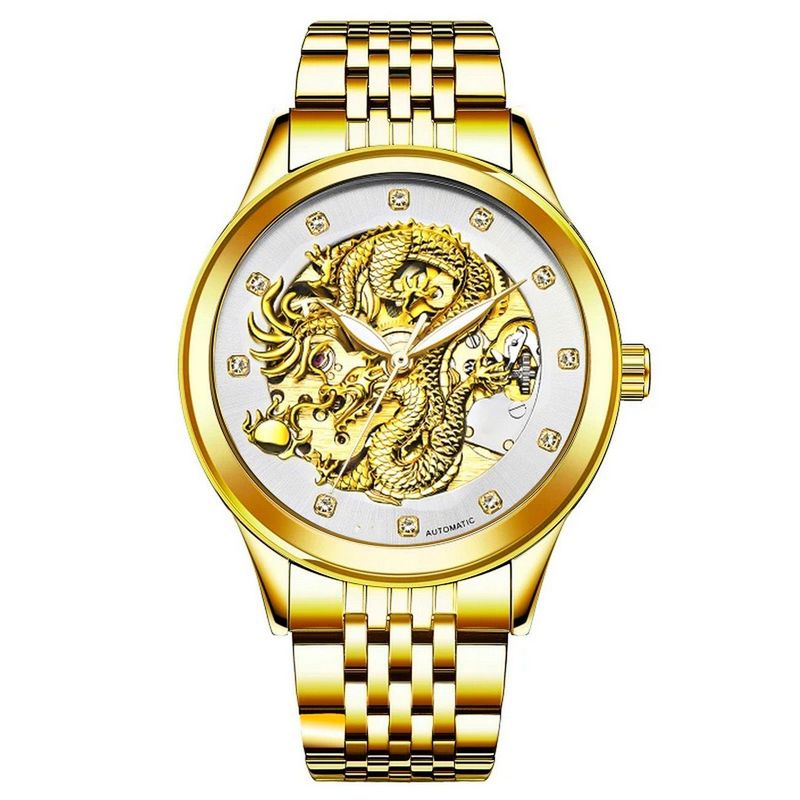 GFORCE - Reloj G-force At9006d Automatico Dragòn  Estuche