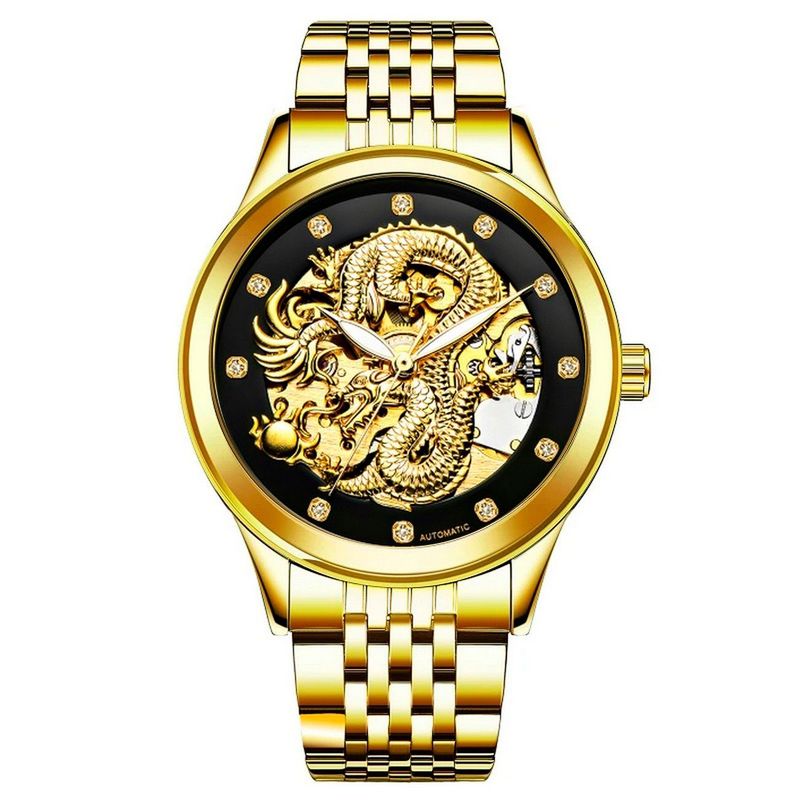 GFORCE - Reloj G-force At9006d Automatico Dragòn  Estuche