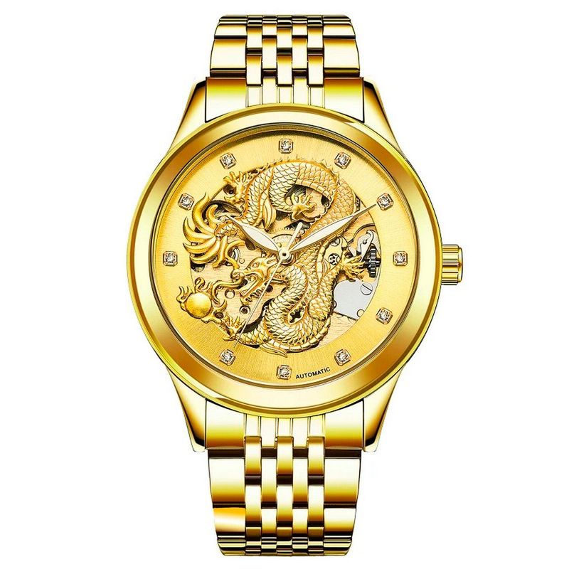 GFORCE - Reloj G-force At9006d Automatico Dragòn  Estuche
