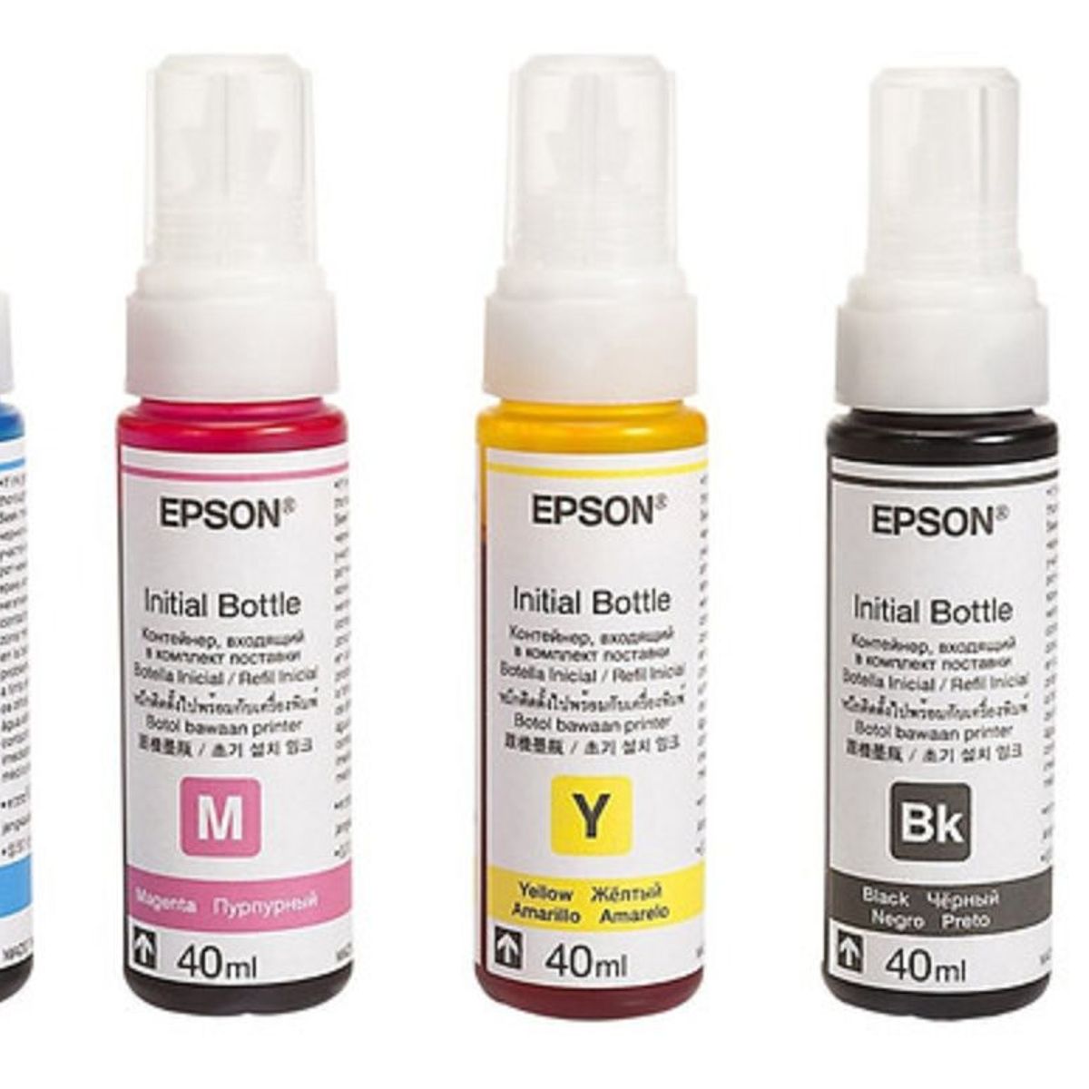 EPSON - Tinta epson 664 original 100%l 40ml (x4)  l120 /l210/ l220 /l395