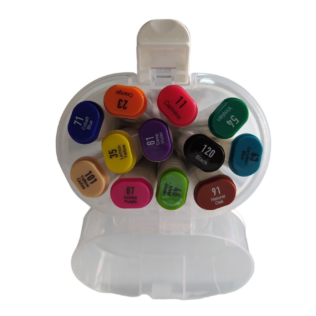 OFFI ESCO - Marcador Permanente Multi-Trazo X 12 Oe-525 Offiesco