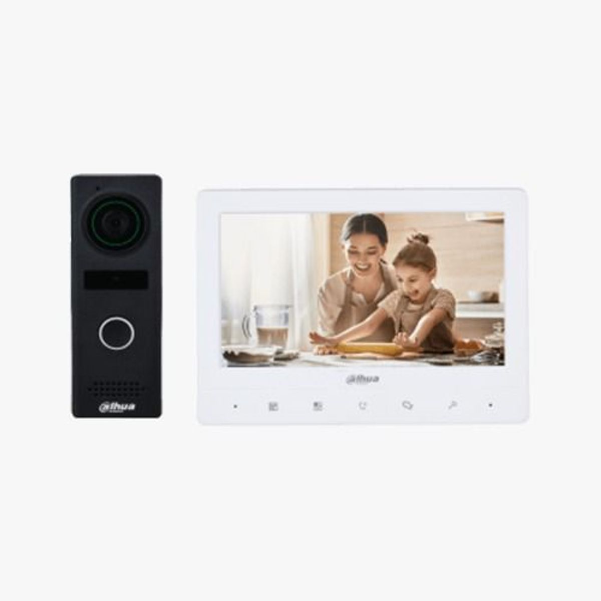 DAHUA - KIT INTERCOMUNICADOR ANALOGO ALCANCE MÁX DEL AUDIO 30CM USO INTERIOR