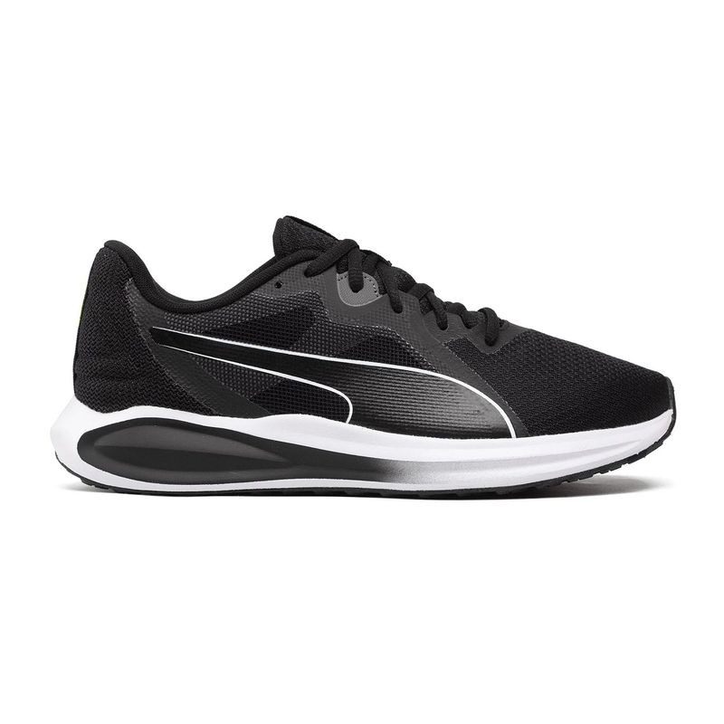 PUMA - Tenis Puma - Twitch Runner - Hombre Negro Blanco - Ref : 37628901