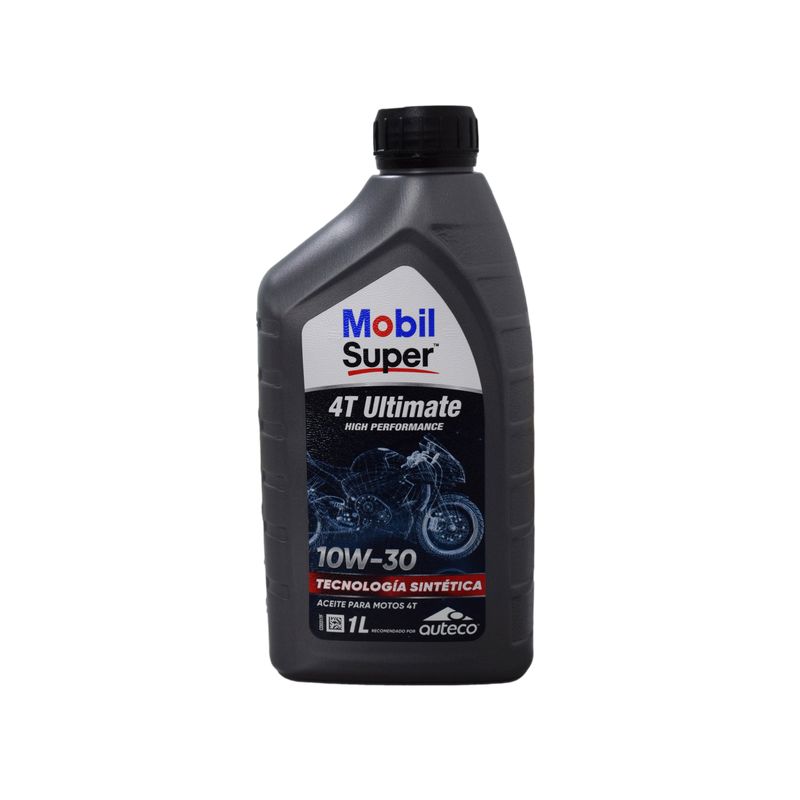MOBIL - Aceite De Motor Mobil 10W30 Semisintetico Ultimate 4 Tiempos.