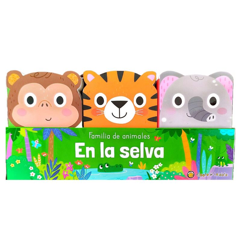 PENGUIN RANDOM HOUSE - Set Libros Infantiles En La Selva Familia De Animales Niños