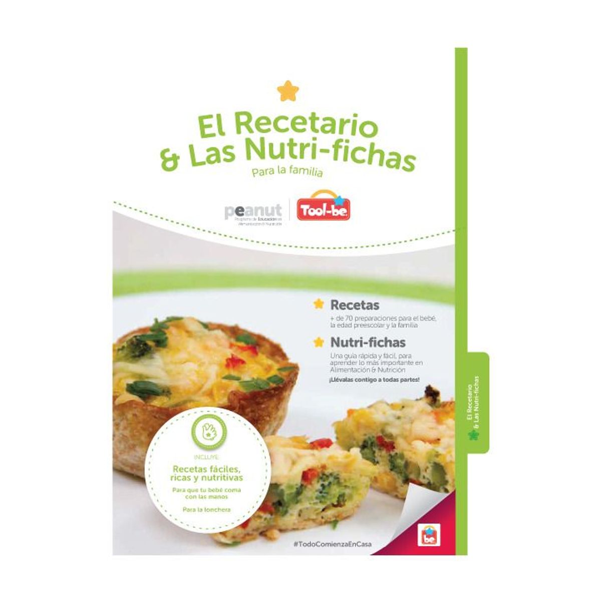 TOOL BE - El Recetario y las Nutrifichas  Tool-be