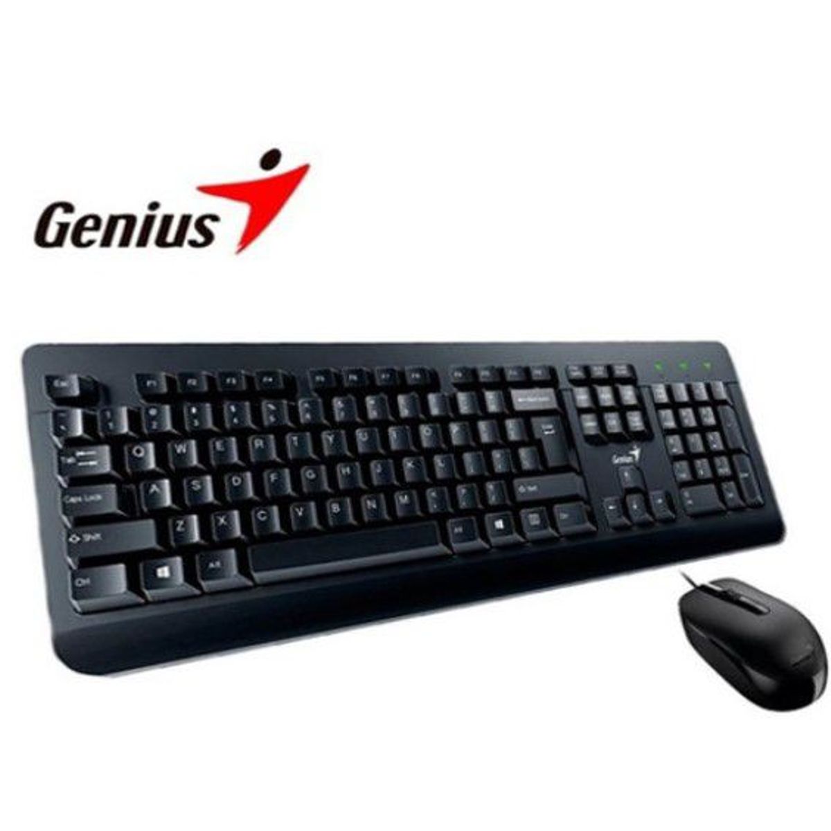 GENIUS - COMBO MOUSE  TECLADO GENIUS KM-160 USB NEGRO