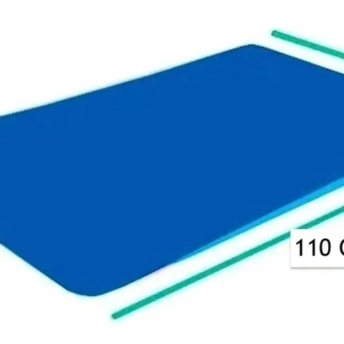 STALION - Colchón Para Perro Impermeable 110x70x12cm