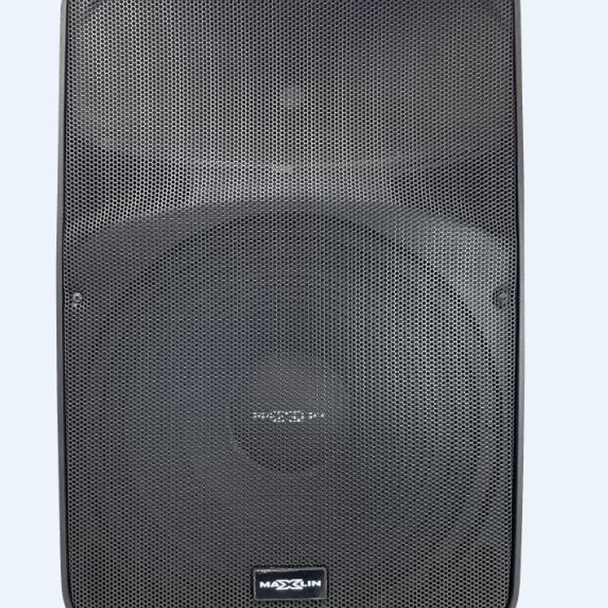 MAXLIN - Cabina Activa 15 2400W MAXLIN con bluetooth USB Radio FM.