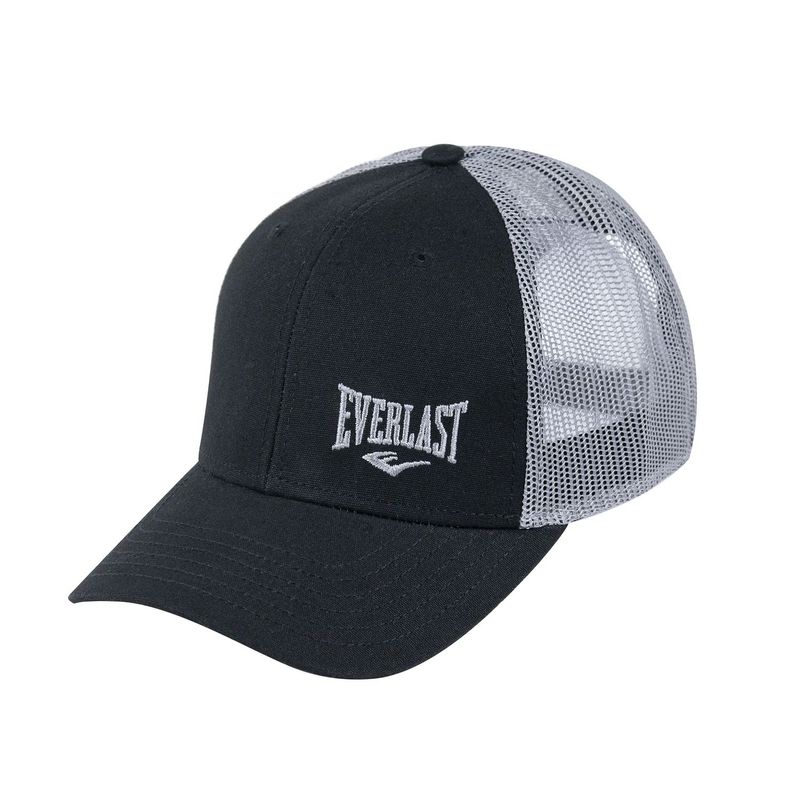 EVERLAST - GORRA EVERLAST MESH TRUCKER NEGRA-GRIS.