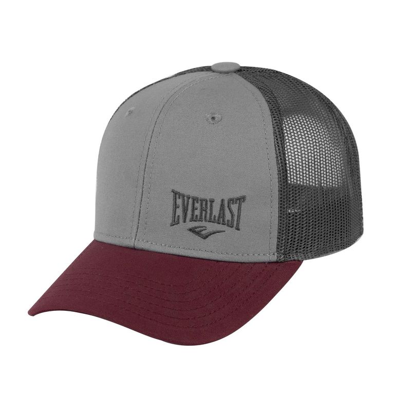EVERLAST - GORRA EVERLAST MESH TRUCKER BURGUNDY.