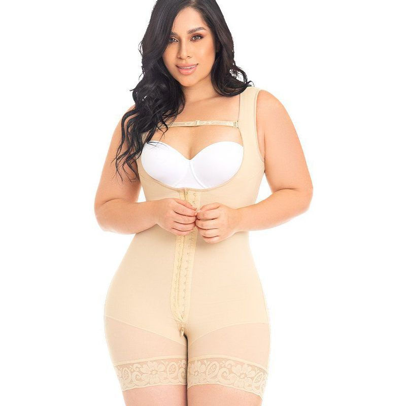FAJAS MYD - Faja con mayor cobertura en espalda myd f0065 - beige