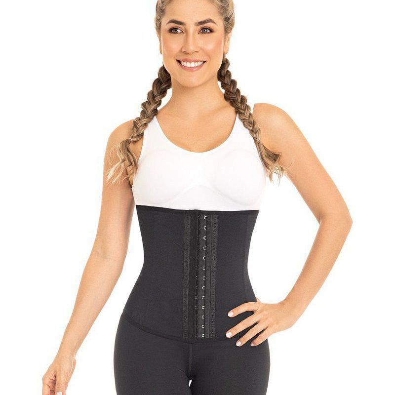 FAJAS MYD - Cinturilla látex para mujer myd ref. fl0557- negro