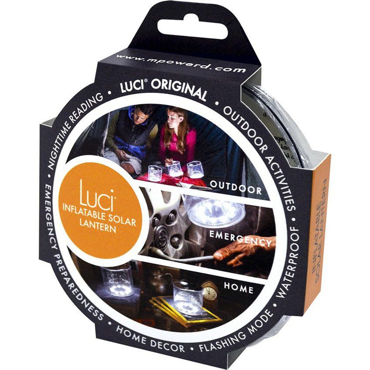 GENERICO - Lampara outdoor solar mpowered luci inflable.