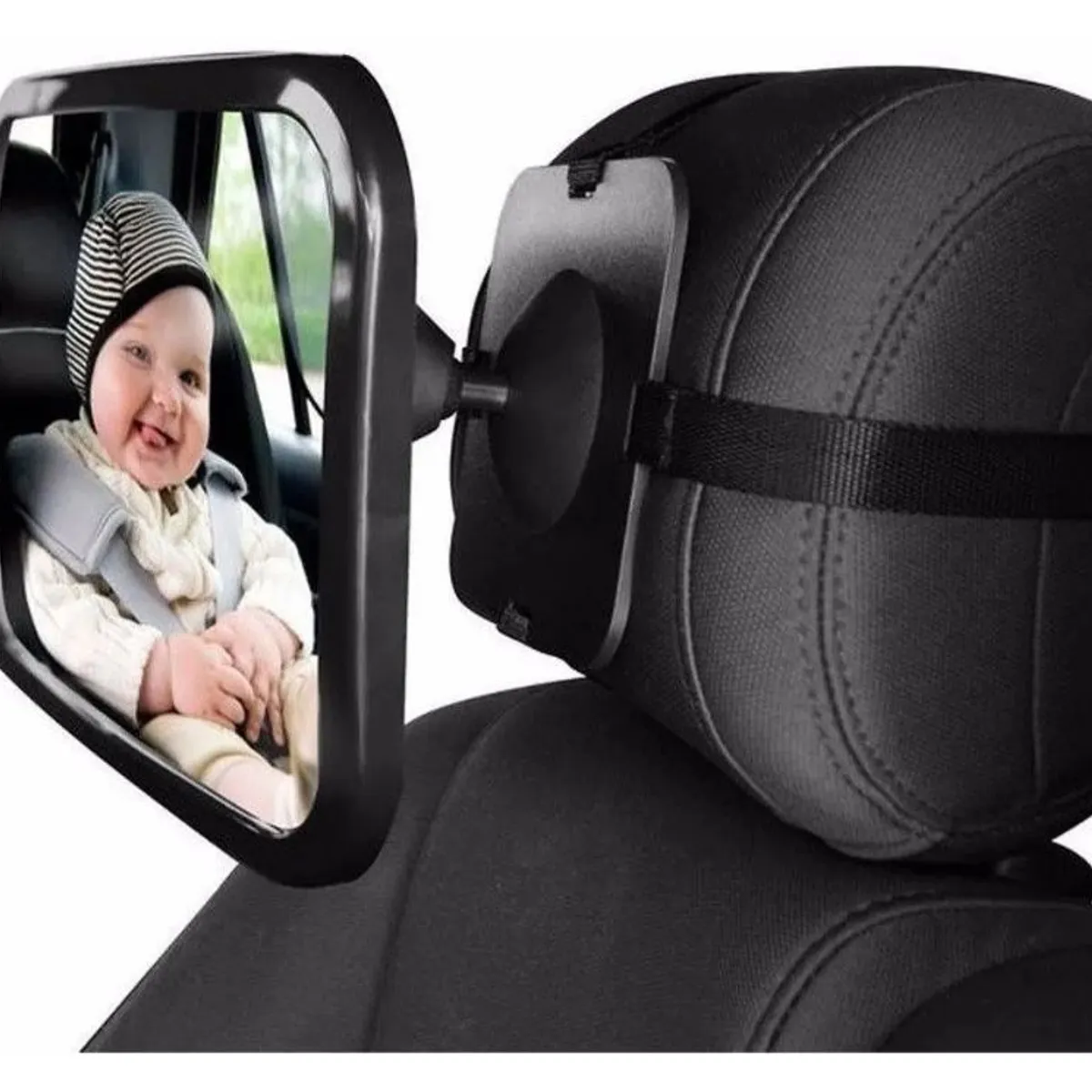 FRAGOLA KIDS - Espejo Retrovisor Para Bebés 360 Vehículo Carro Monitor