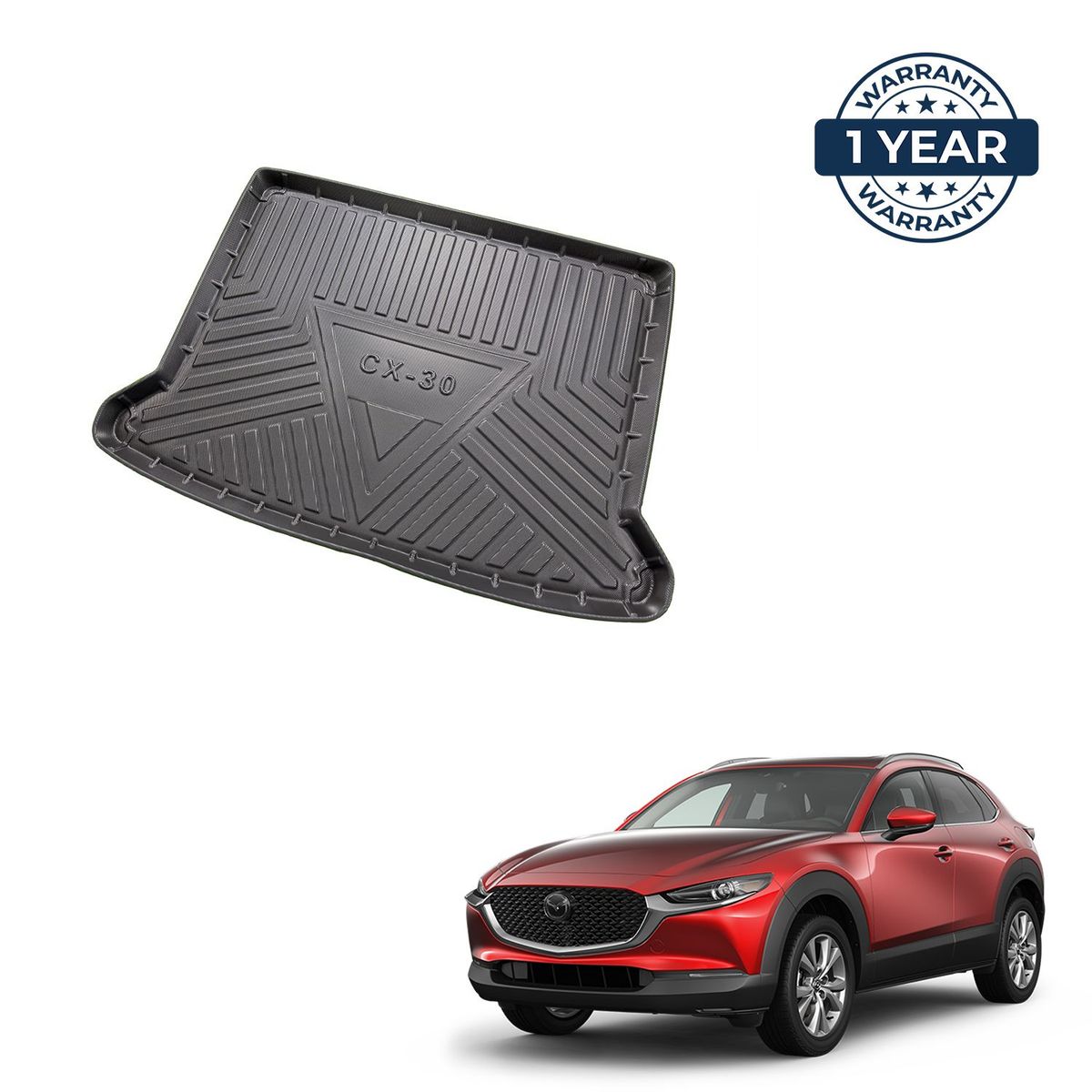 IMCOPARTES - Tapete Baúl Termoformado Matdefender Mazda Cx-30