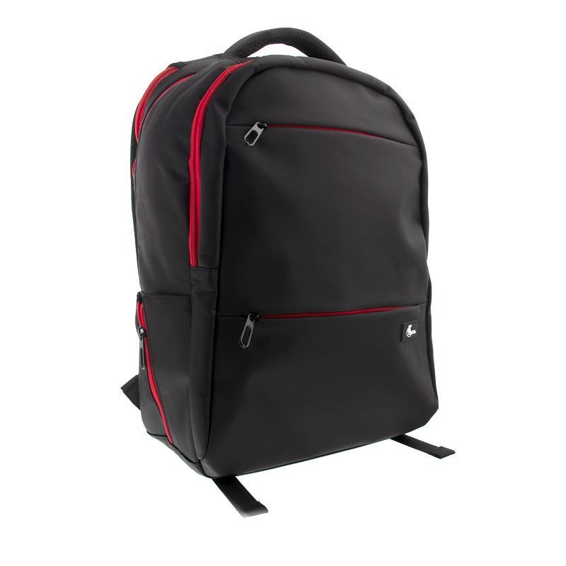 ZER - MALETA MORRAL GAMER ROJA PORTATIL 16.5 NYLON ANTIROBO