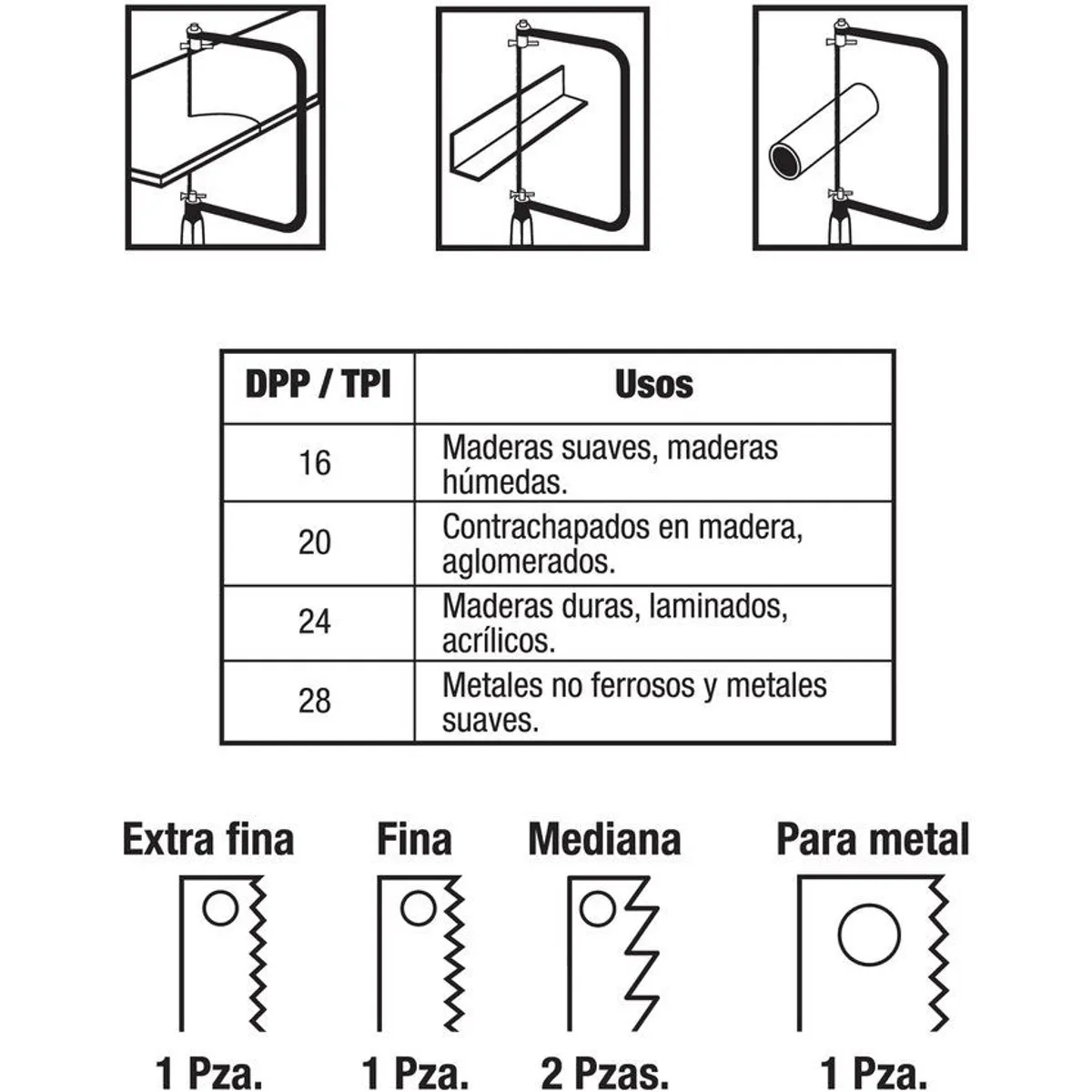 PRETUL - Sierra caladora manual 6" pretul 20000