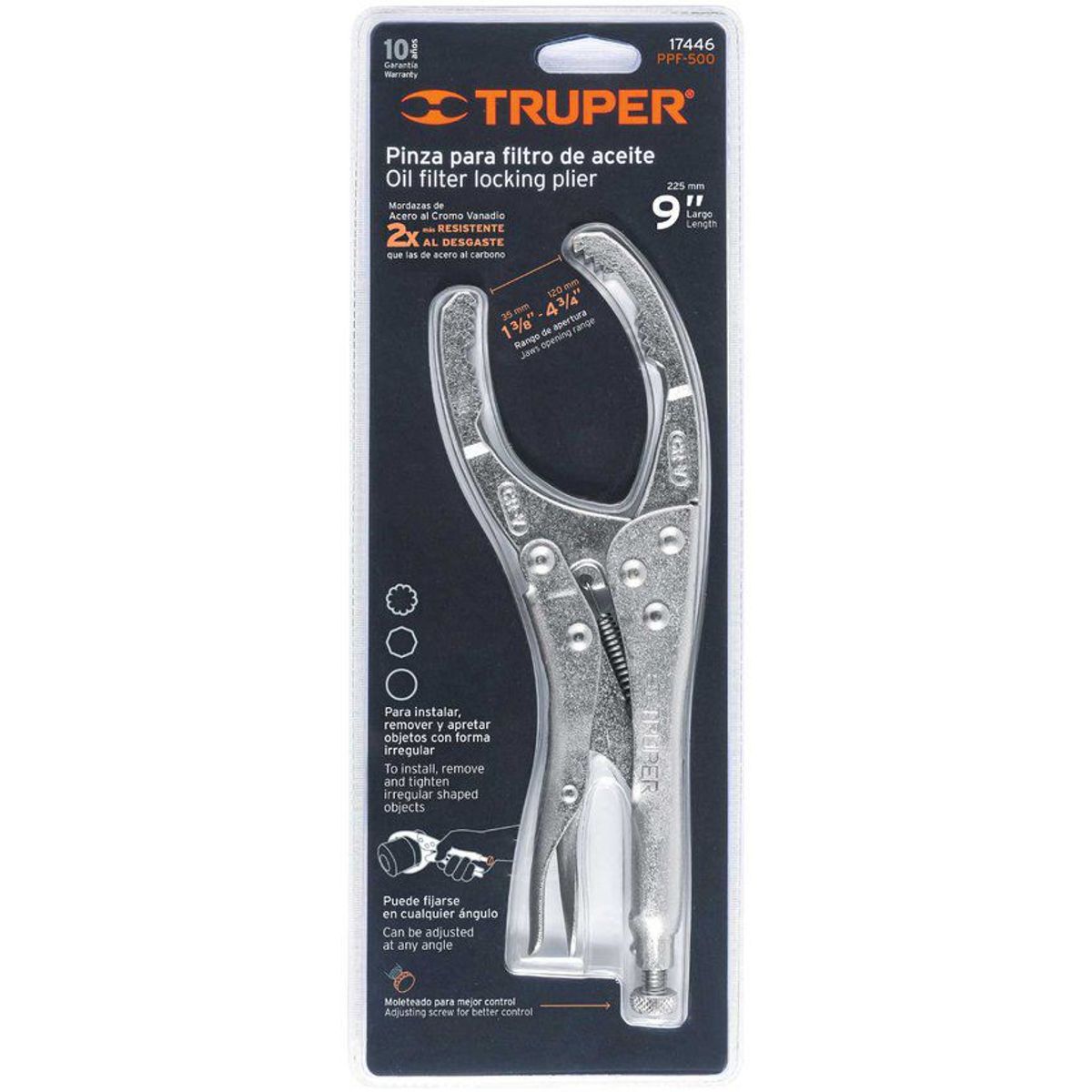 TRUPER - Hombresolo para filtros de aceite truper 17446