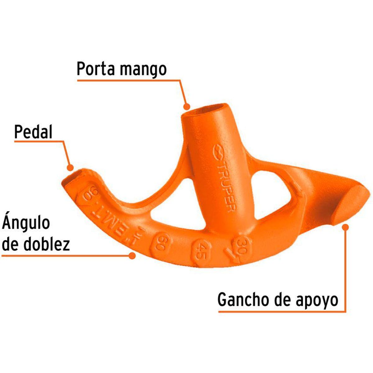 TRUPER - Doblador de tubo conducto 1/2" truper 12845