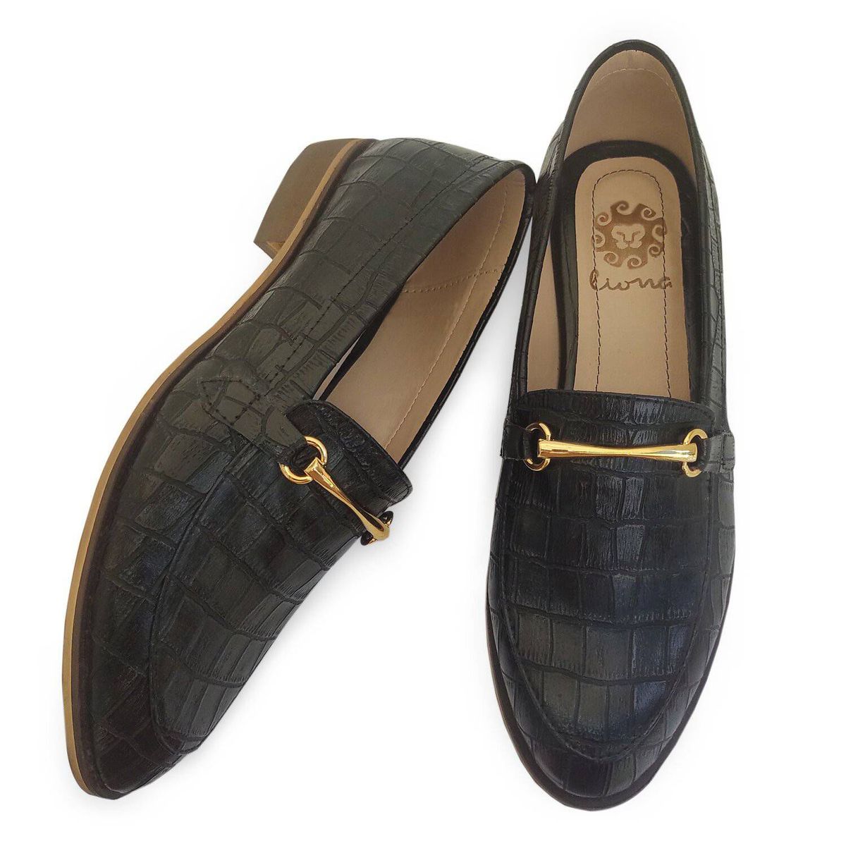 LIONA - Mocasines Liona mujer Mónaco negro