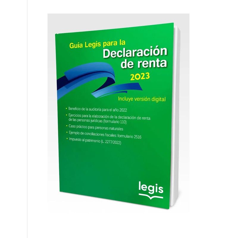LEGIS - Guía Legis Para Declaración De Renta 2023