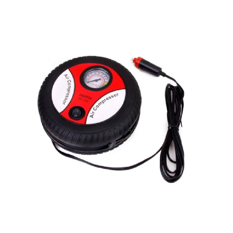 GENERICO - Mini Compresor Aire Llanta Inflador Neumaticos Portatil12 v