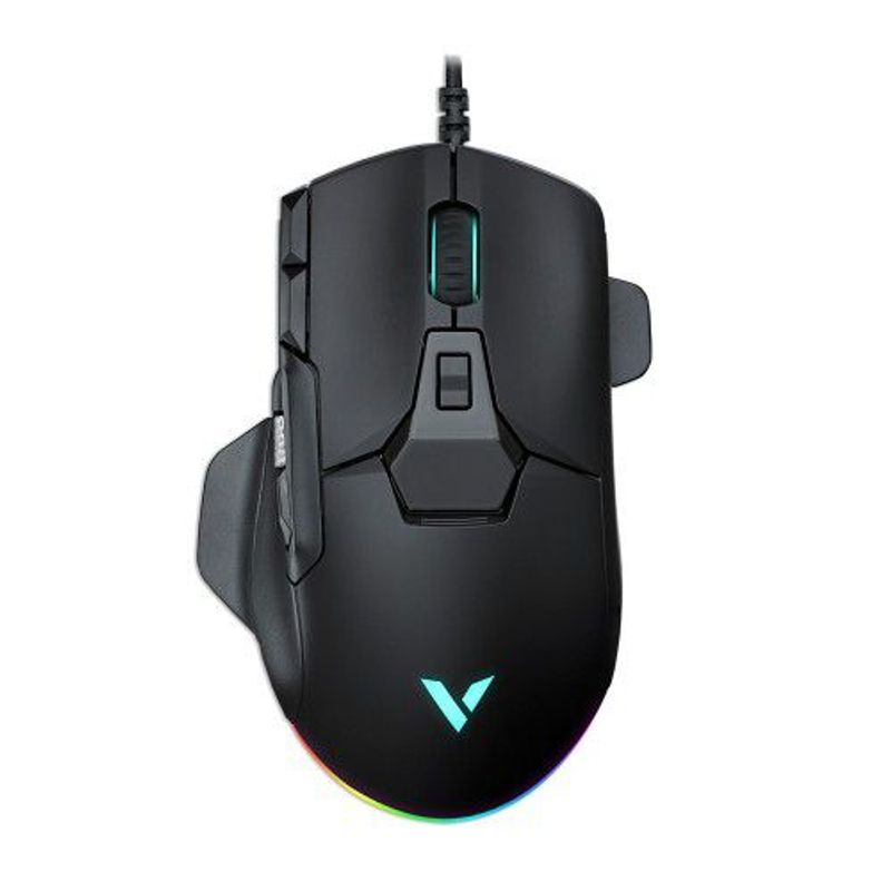 RAPOO - Mouse Gamer Vpro Ra023 6200DPI,  Led, 12 Botones - Rapoo