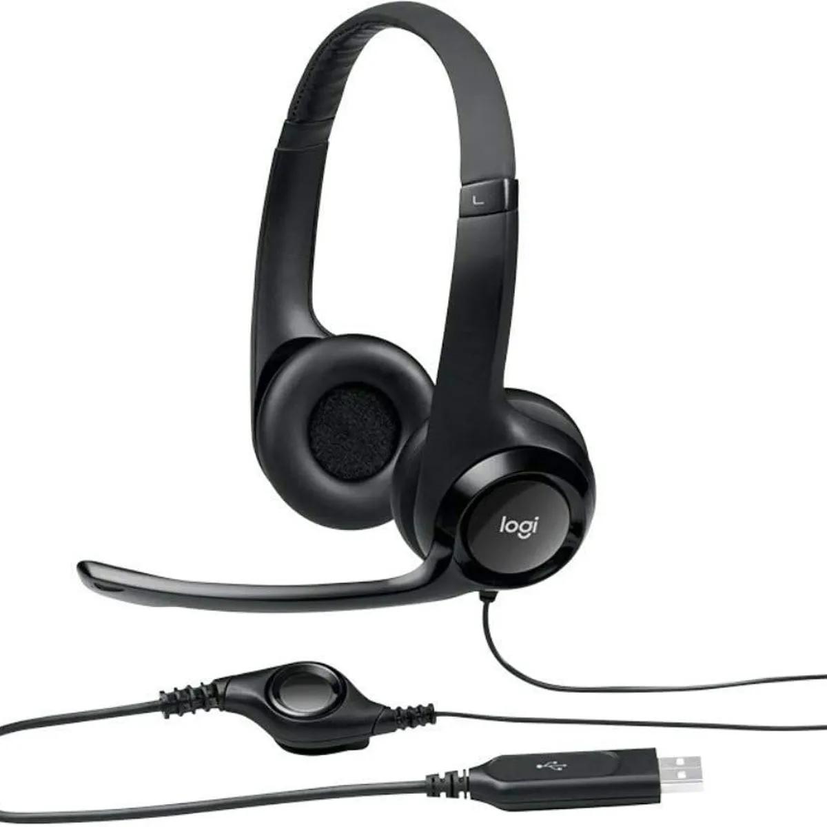 LOGITECH - Diadema Logitech H390 Usb Audifono Con Microfono