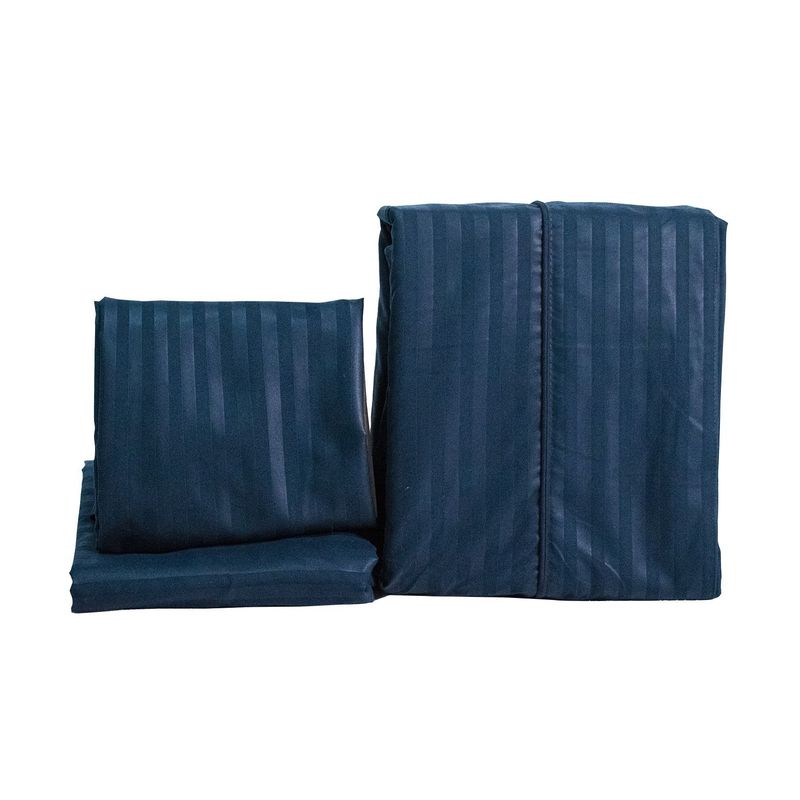 REALTEX - Juego de Sábanas Real Tex Línea Confort Unicolor - Azul Petróleo