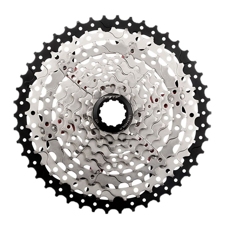 GW - Pacha Cassette Bicicleta Gw 9v 11-46 Compatible Con Shimano