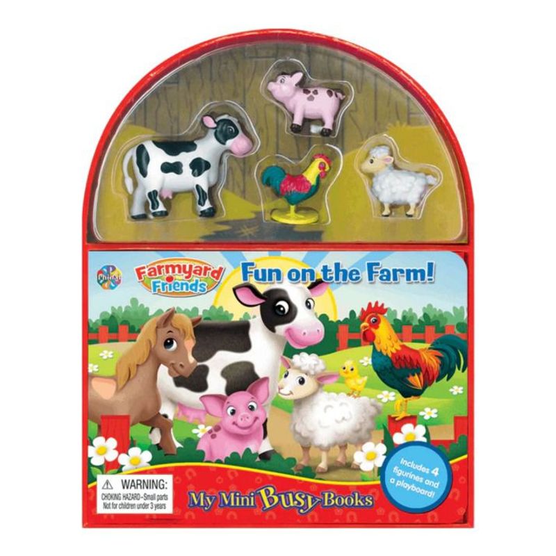 PENGUIN RANDOM HOUSE - Libro Para Niños Y Juego 2 En 1 Figuras La Granja Animales