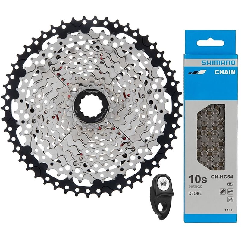 GW - Pacha Gw  Cadenilla Shimano Bicicleta Cassette 10v 11-50