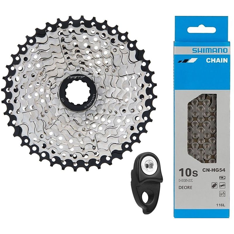 GW - Pacha Gw 11-40  Cadenilla Bicicleta Shimano Hg54 10v Casset