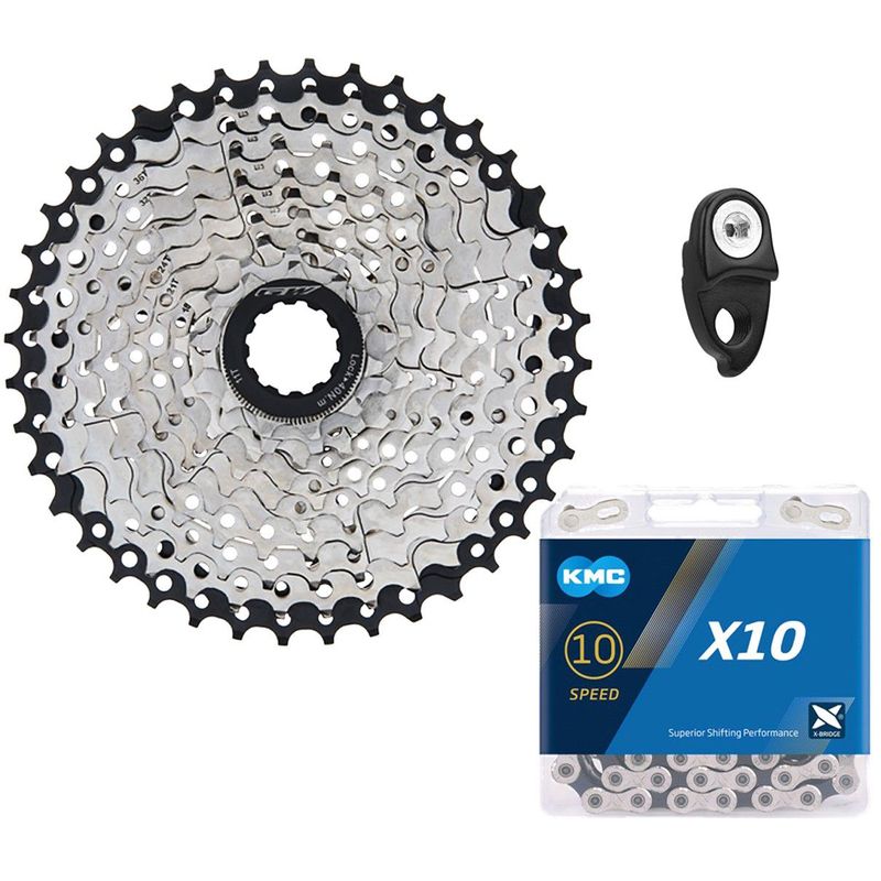 GW - Pacha Gw 11-40  Cadenilla Kmc 10v Bicicleta Cassette Mtb