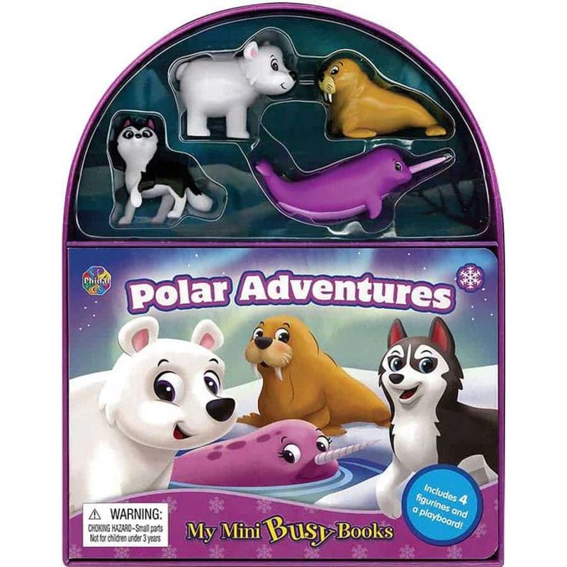 PENGUIN RANDOM HOUSE - Libro Para Niños Y Juego 2 En 1 Figuras Animales Polares